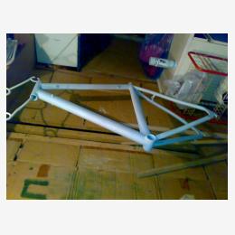frame bicycle aluminium paint